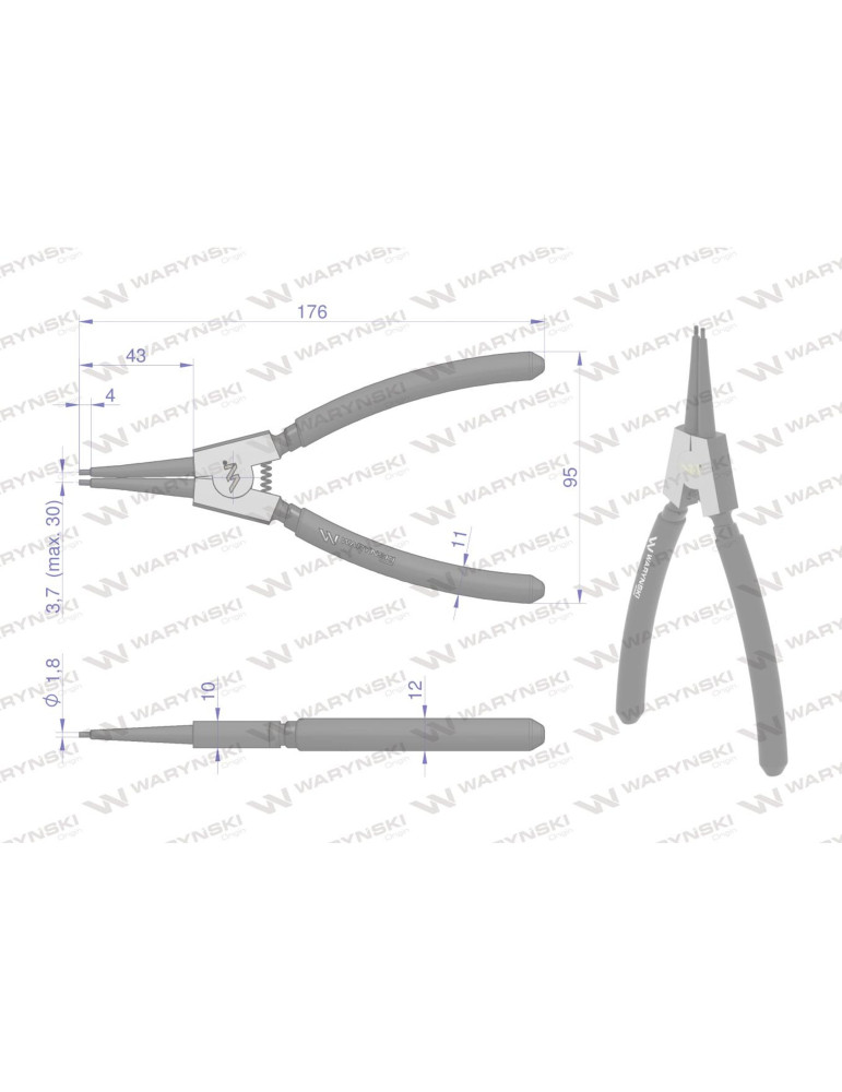 SZCZYPCE DO PIER.OSAD.Z 180 PROSTE Waryński
WMP105
