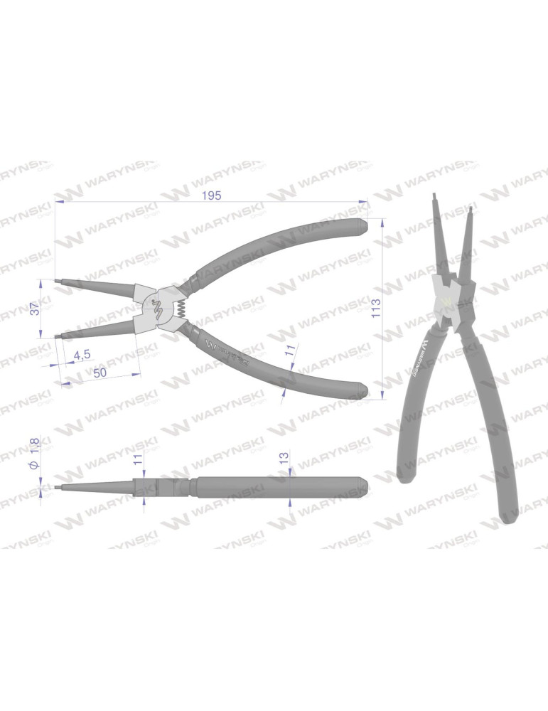 SZCZYPCE DO PIER.OSAD.W 200 PROSTE Waryński
WMP110
