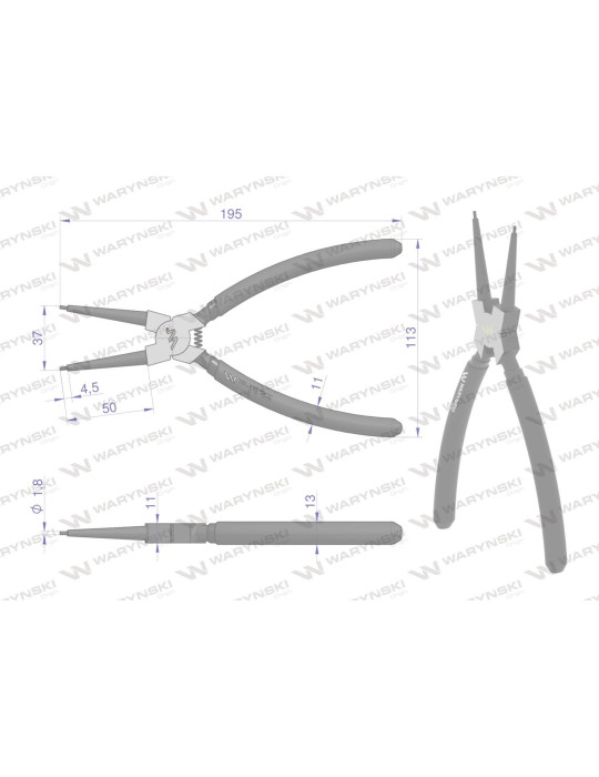 SZCZYPCE DO PIER.OSAD.W 200 PROSTE Waryński
WMP110
