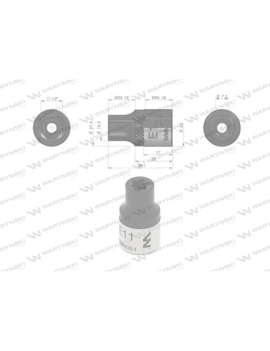NASADKA STAR 1/2" E11 Waryński
WMN061