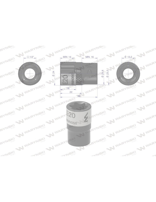 NASADKA STAR 1/2" E20 Waryński
WMN066
