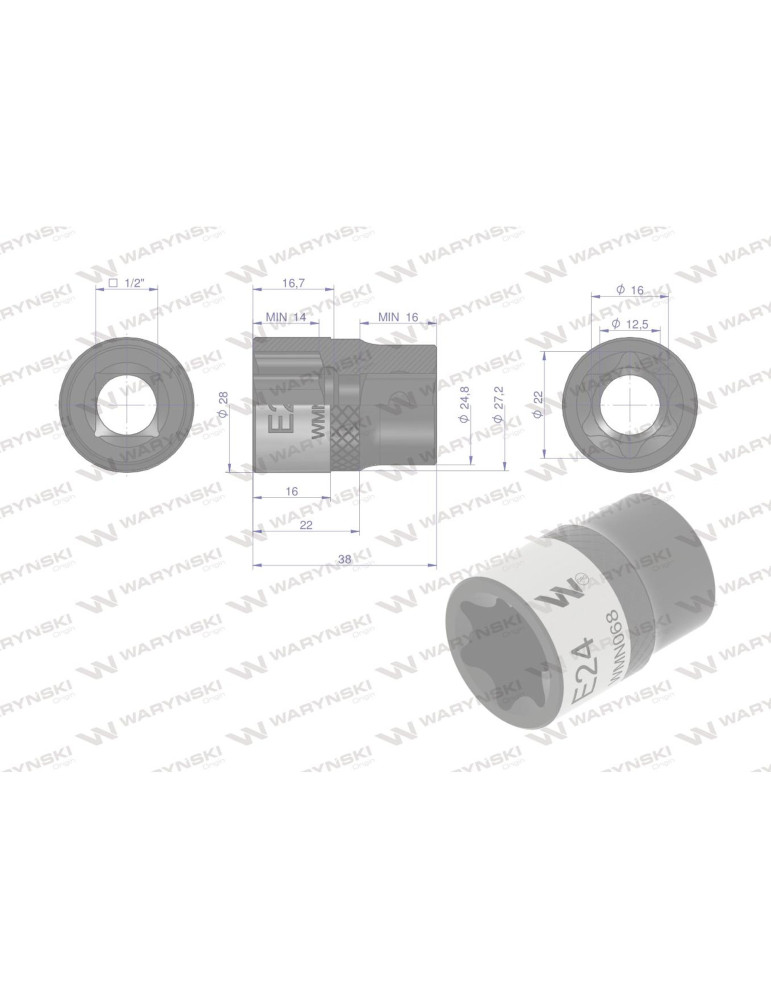 NASADKA STAR 1/2" E24 Waryński
WMN068