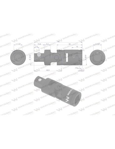 PRZEGUB UNIWERSALNY 1/2" Waryński
WMN137 2