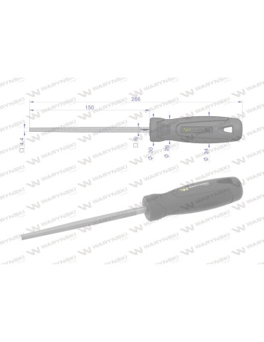 PILNIK KWADRATOWY 150MM Waryński
WMF010
 2