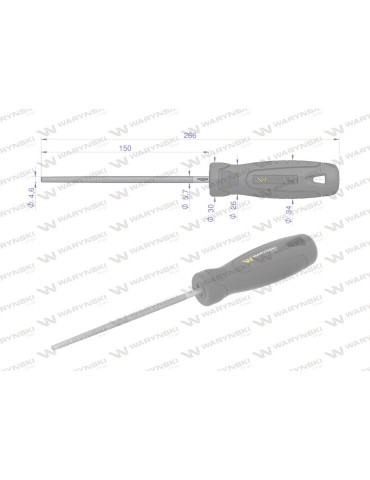 PILNIK OKRĄGŁY 150MM Waryński
WMF013 2