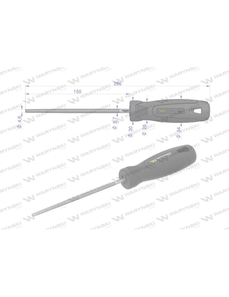 PILNIK OKRĄGŁY 150MM Waryński
WMF013