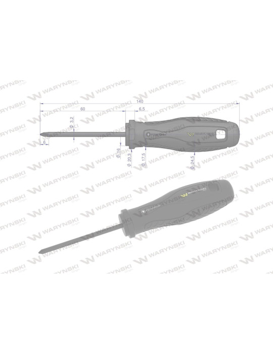 WKRĘTAK PZ0 60MM WARYŃSKI
WMW018