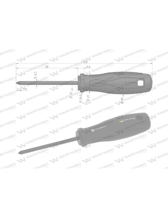 WKRĘTAK PZ1 80MM WARYŃSKI
WMW019
