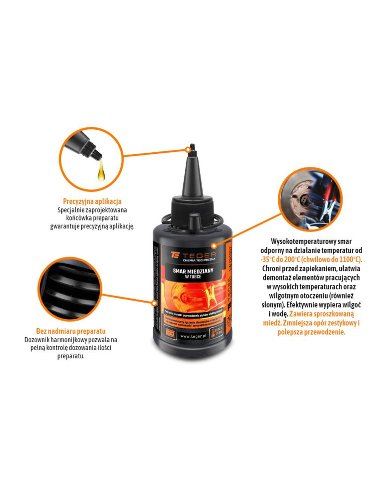 SMAR MIEDZIANY W TUBCE 70 ML TEGER
T-W-CH1052