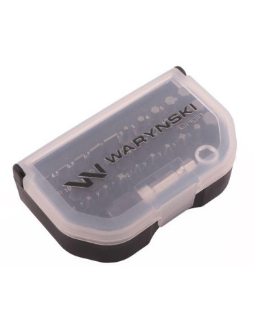 ZESTAW KOŃCÓWEK WKRĘTAKOWYCH Z UCHWYTEM Waryński
WMW056 32 szt. 2