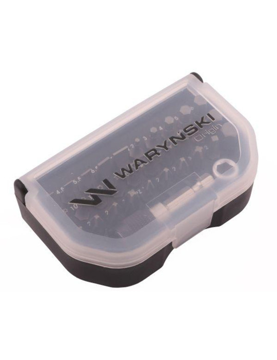 ZESTAW KOŃCÓWEK WKRĘTAKOWYCH Z UCHWYTEM Waryński
WMW056 32 szt.