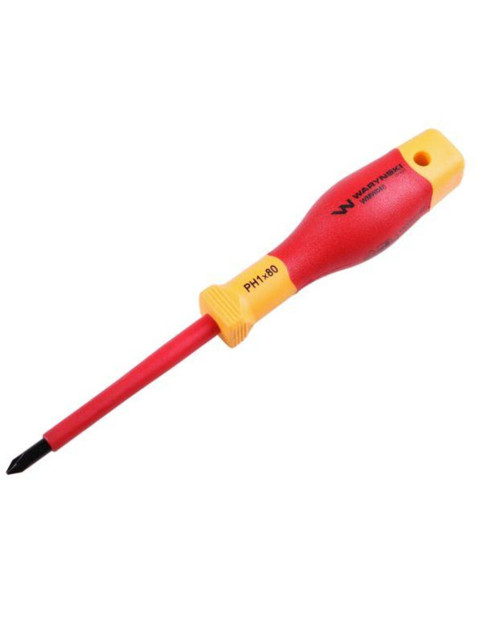 WKRĘTAK PH1 80MM IZOLOWANY Waryński
WMW048 VDE stal S2