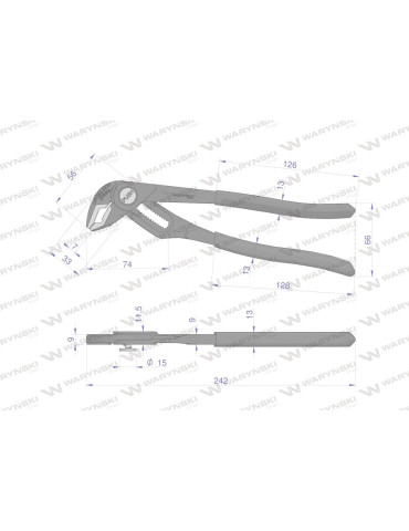 SZCZYPCE DO RUR SZYBKONASTAWNE 250/50mm Waryński
WMH127
 2