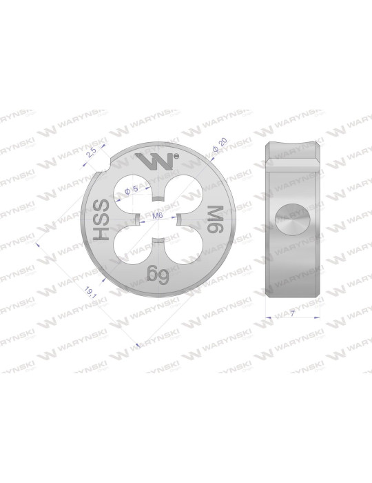 NARZYNKA M6 PRZEMYSŁOWA 
WMG206