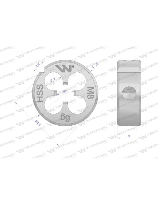 NARZYNKA M8 PRZEMYSŁOWA 
WMG207