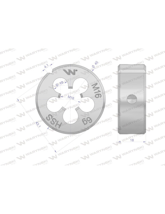 NARZYNKA M16 PRZEMYSŁOWA 
WMG211
