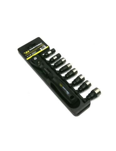 ZESTAW NASADEK 3/8"10-17 WMZ014
WMZ014
Zestaw L nasadek 3/8 10 11 12 13 14 15 16 17 mm z grzechotką Waryński
 2