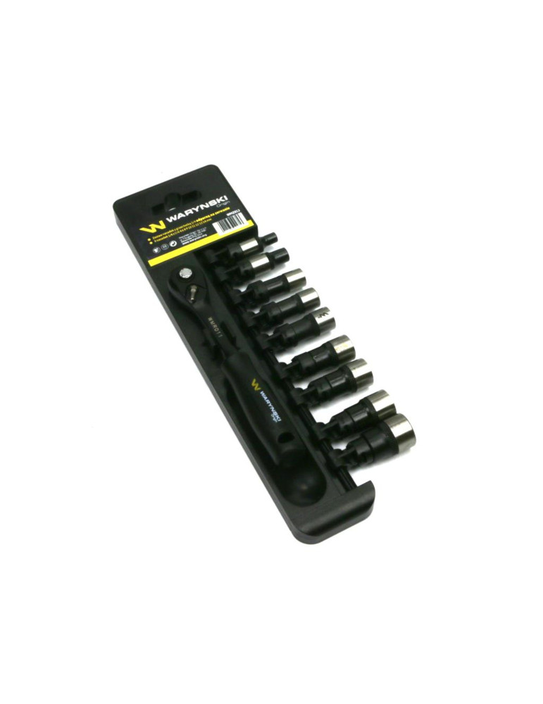 ZESTAW NASADEK 1/4" Z GRZECH.WMZ013
Zestaw 10 el nasadki 1/4 4 6 8 9 10 11 12 13 14 z grzechotką L Waryński
Indeks WMZ013