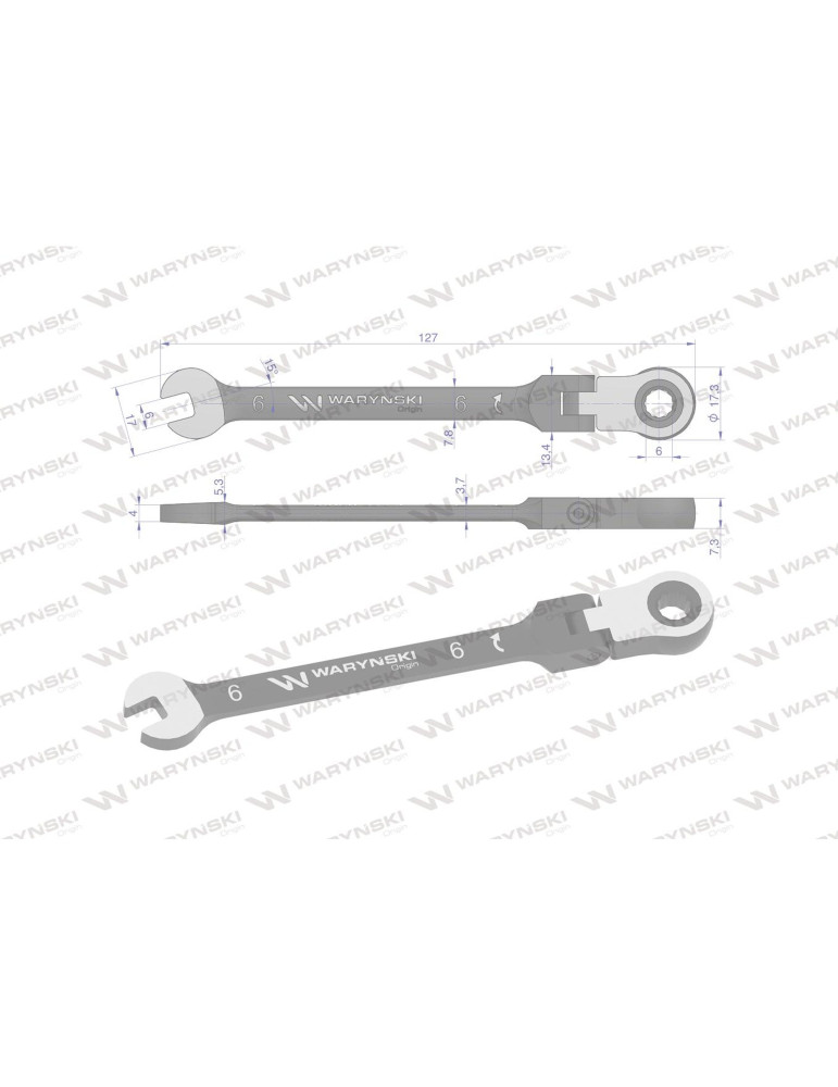 KLUCZ PŁASKO-OCZ 6 GRZECH PRZEGUB
WMK071
