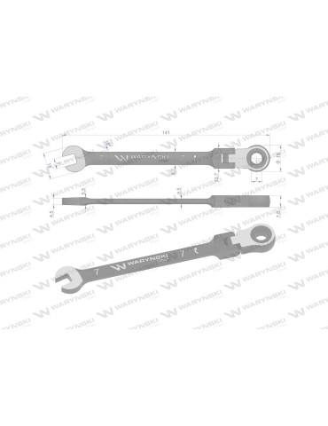 KLUCZ PŁASKO-OCZ 7 GRZECH PRZEGUB
WMK072
 2