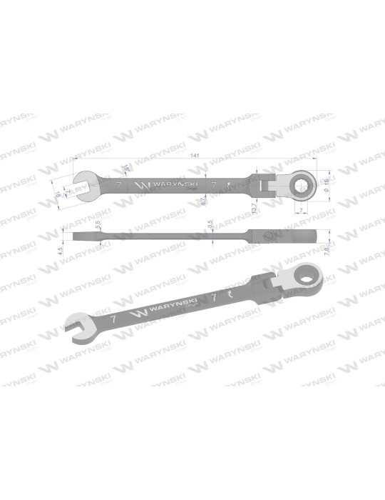 KLUCZ PŁASKO-OCZ 7 GRZECH PRZEGUB
WMK072
