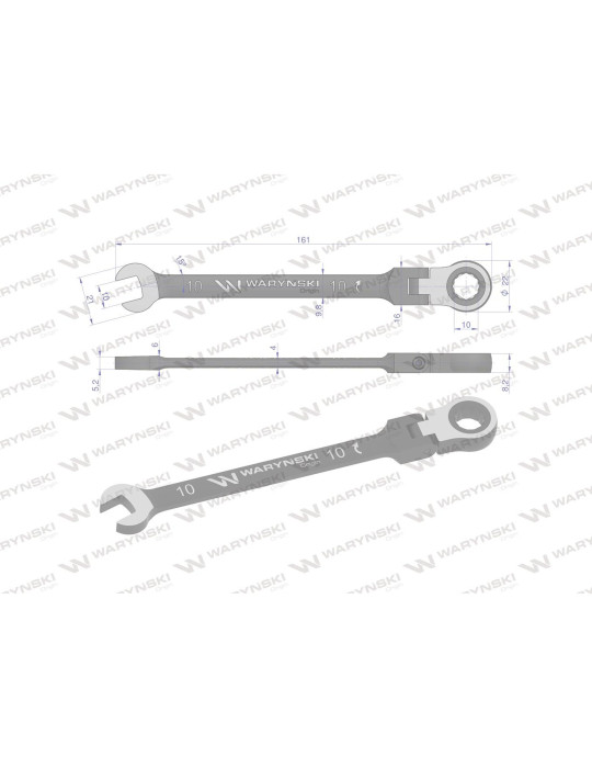 KLUCZ PŁASKO-OCZ 10 GRZECH PRZEGUB
WMK075
