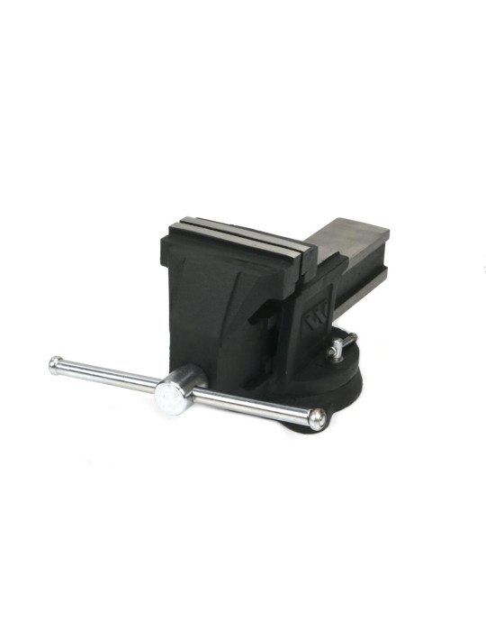 IMADŁO ŚLUSARSKIE 100MM OBROTOWE
Imadło ślusarskie z żeliwa sferoidalnego obrotowe 100 mm Waryński
Indeks WMI005