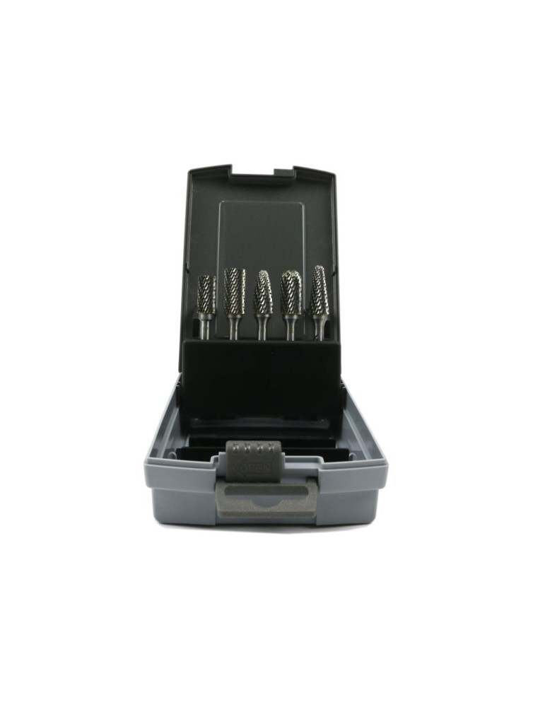 ZESTAW FREZÓW Z WĘGLIKA WOLFRAMU
Zestaw frezów z węglika wolframu do stali 5 szt Waryński
Indeks WMA150