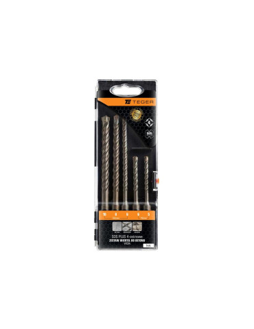 ZESTAW WIERTEŁ DO BETONU WIDIA SDS
Zestaw wierteł do betonu - widia SDS PLUS 4-ostrzowe (5 SZT.) / TEGER
Indeks T-W-NWWDB-KPL02