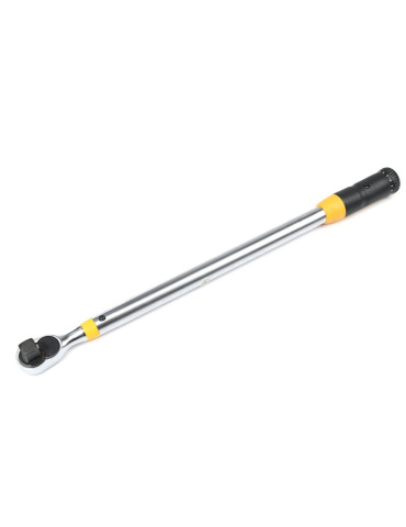 KLUCZ DYNAMOMETRYCZNY 3/4"60-340NM 
Klucz dynamometryczny 60-340Nm 3/4 620 mm Waryński
Indeks WMD117 2