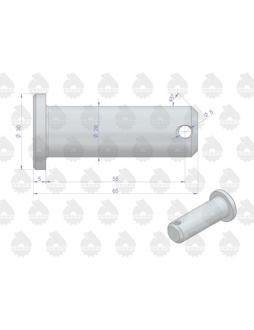 Sworzeń 54660391
wieszaka lewego i pr.dolny 
4655012  20x60x50 z kołnirzem  ar 010816
010462  50650150
swo20x60
 2