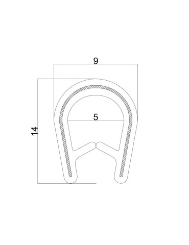 USZCZELKA KRAWĘDZI 2-4MM H15
CA0405
T4.3G
Uszczelka krawędziowa UKZ. T4 zaciskowa zbrojona ( sprzedawane po 25 )
Indeks UKZ9X14 2