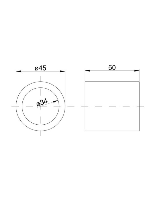 TUL 34X45X50
TUL AGREGATU
Tulejka agregatu prosta 1707340026
