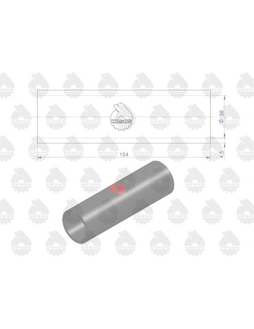 PRZEWÓD 1869514M1 WODY MF255 PROSTY
POMPA WODY CHŁODNICA
chłodnicy górny MF prostka