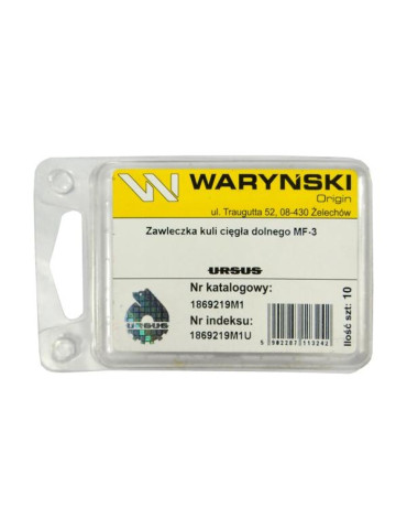 Zawleczka 1869219M2
do kuli cięgła narzędziowego
 2