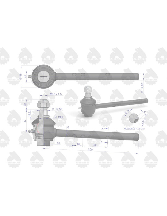 PRZEGUB 3027646M1 WSUWANY PRAWY
Wsuwany MF