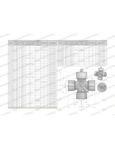 KRZYŻAK 32X75,9
PFK3276  W-713276
602100104000
AR 430428 2