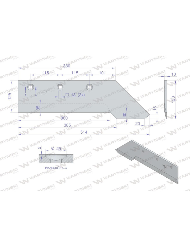 LEMIESZ 1023021000 Z DZIOBEM WARYŃS
 W-1023021000
PR/047

