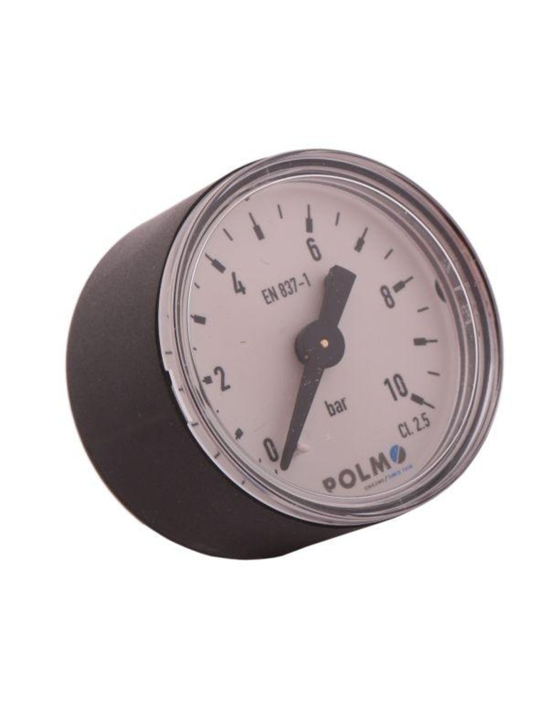 MANOMETR  10BAR SUCHY M10X1 TYŁ
MS40PM10T10P

Manometr suchy M40 0-10 bar gwint M10x1 tylne przyłącze obudowa plastikowa POLMO
