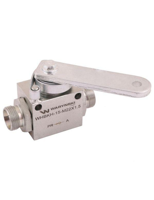 ZAWÓR ODCINAJĄCY SIŁ WYWROT M22X1,5
WHBKH-15-M22
302-10-000006
HBKH15LDN13B11231
2X gwint zewnętrzny M22x1,5