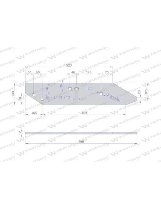PŁOZA 1153520030 LEWA ZX
1069520030 PO/1712
