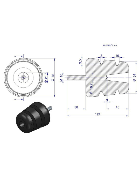 RESOR GUMOWY M10 STOŻEK 85MM
RM-2806151002
PR00-047

