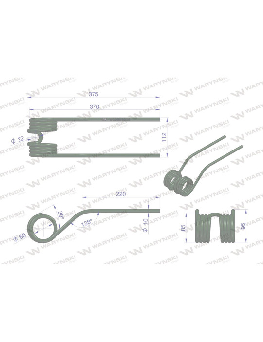 PALEC PRZETRZĄSACZO-ZGRABIARK DEUTZ
Palec przetrząsaczo-zgrabiarki zastosowanie Deutz Fahr Waryński
Indeks W-1660756486