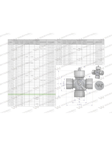KRZYŻAK 30X83
W-713083
 2