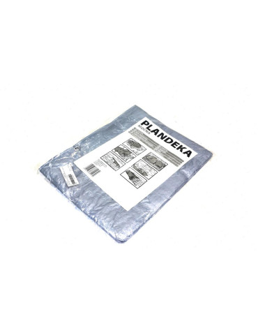 PLANDEKA 3X5 110G/M2 SREBRNA