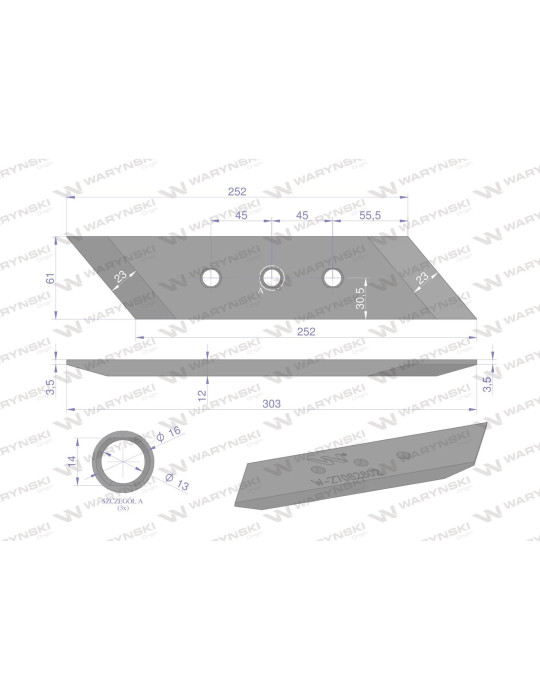 DŁUTO RABE MP332 LEWE RABE WAR.
Dłuto. nakładka lewe zastosowanie MP332 Rabe Werk stal borowa Waryński
Indeks W-27082802