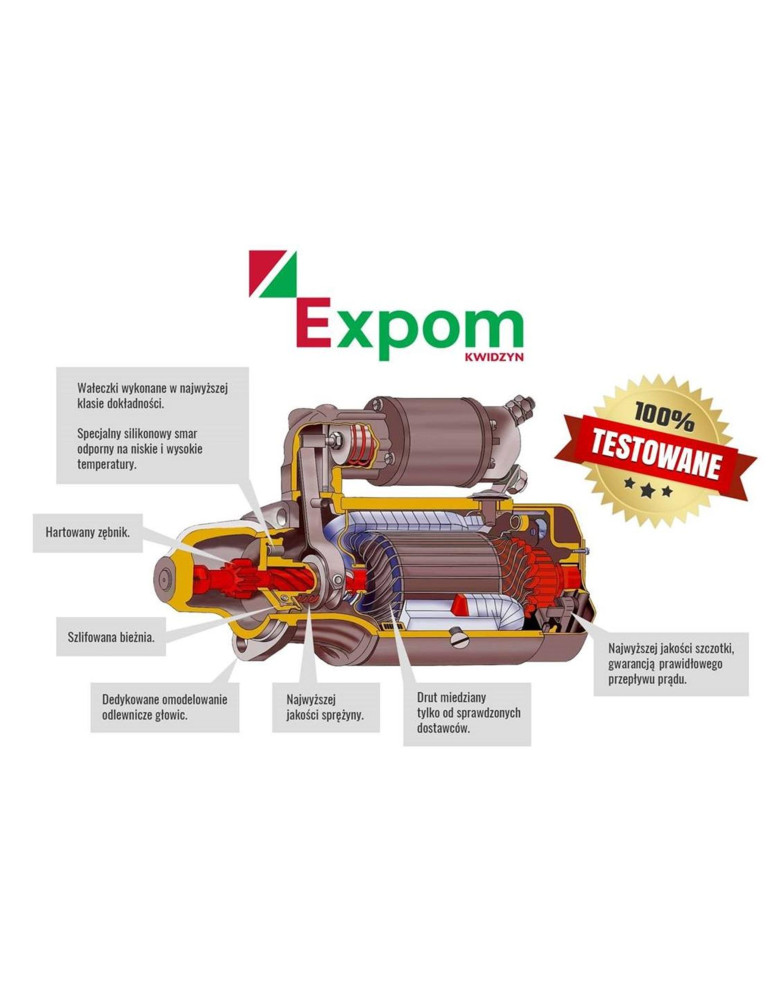 ROZRUSZNIK R11A EXPOM UE NOWY TYP
46657000EX
3kW
9142722