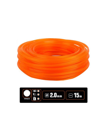 ŻYŁKA DO PODKASZREK 2MM/15M OKRĄGŁA
Żyłka tnąca do podkaszarek / Okrągła / 2.0 mm / 15 m / TEGER
Indeks T-O-ZPO-2.0
 2