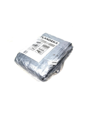 PLANDEKA 4X5 110G/M2 SREBRNA
