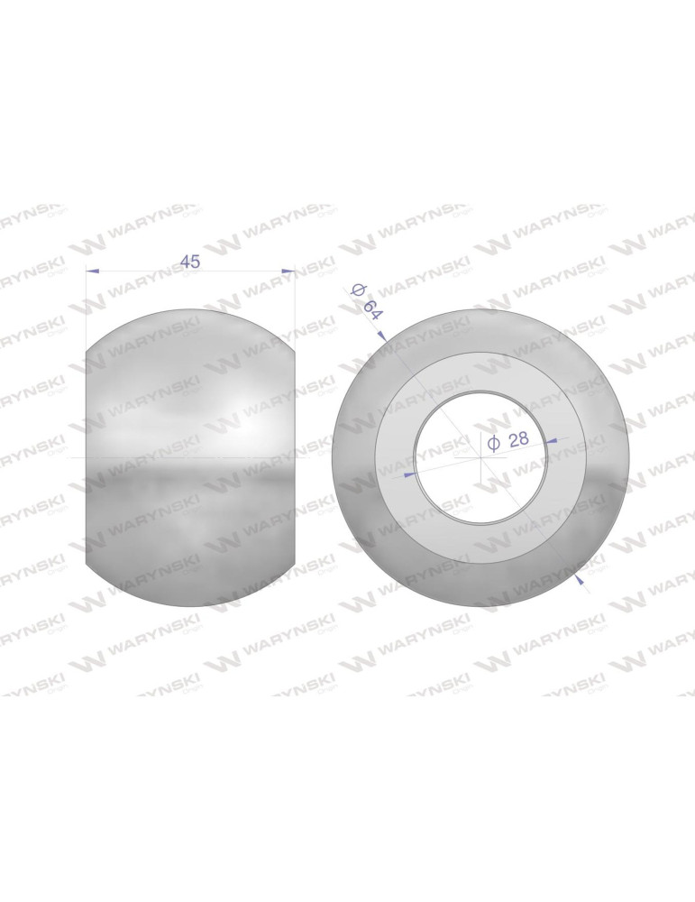 KULA DÓŁ KAT.3-2 28,4X64 HARTOWANA Waryński
W-879423

LA964284GP
1380-502060 RAM PODN AR